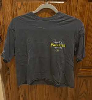 Quicksilver Cropped Tee Pacifico thumbnail 1