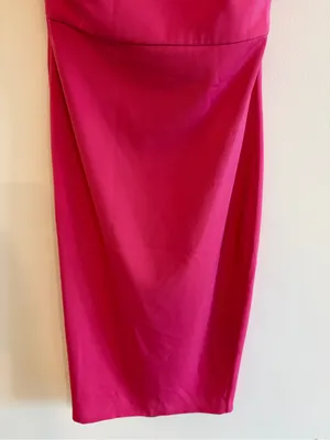 Hot Pink NBD Jaiden Midi Dress Size S thumbnail 4