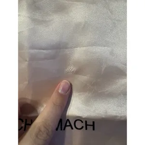 Mach & Mach Shoe Dust Bag Purse Blush Pink Sheen Drawstring Luxury Designer thumbnail 3
