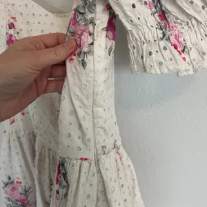 Love Shack Fancy Altima Floral Eyelet Mini Dress Size Medium thumbnail 10