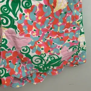 Lilly Pulitzer Butterfly Garden Scalloped Shorts thumbnail 3