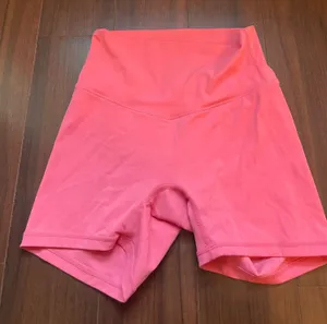 Pink biker shorts thumbnail 1