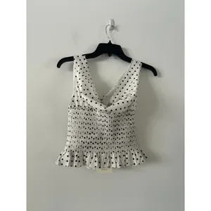 Peppermayo Heather Polka Dot Black White Bubble Skirt Set NWT Size 8 thumbnail 5
