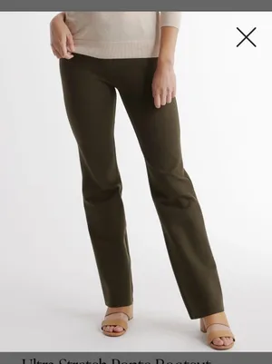Quince Ponte Ultra-Stretch Ponte Bootcut Pants thumbnail 2
