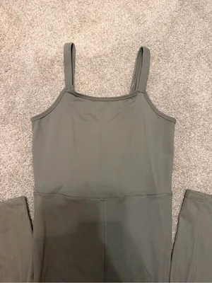 Wildflowers Olive Green Legging Jumpsuit thumbnail 3