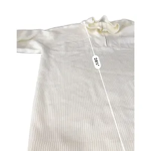 Lane Bryant Half-Zip Mock-Neck Ribbed Sweater NEW Size 14/16 Ivory pullover thumbnail 9