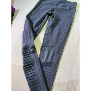 Alo Yoga High-Waist Moto Women’s Leggings Black XS Athletic wear (A6) thumbnail 5