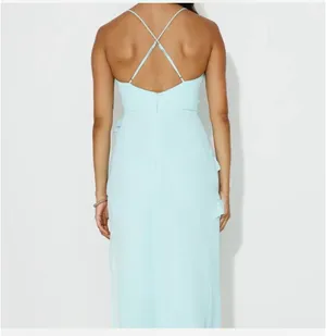 Blue Ruffle Hello Molly Dress thumbnail 3