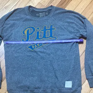 Pitt Panthers Original Retro Brand gray sweatshirt unisex size small thumbnail 5