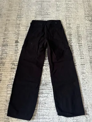 Bershka Cargo Pants Black thumbnail 5