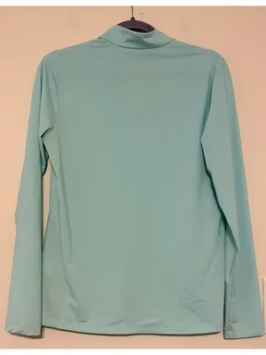Nike Womens Dri-FIT UV Victory Long Sleeve Golf Top Mint Green Size Medium thumbnail 2