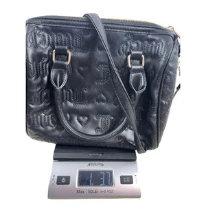Juicy Couture Best Sellers Fame Satchel Liquorice Black Embossed Crossbody NWT thumbnail 14