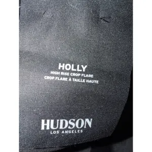 Hudson Pants Women 30 Black Gray‎ Ombre Holly High Rise Crop Flare Velvet NWT thumbnail 14