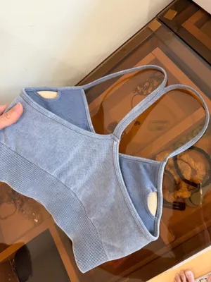 Bo and Tee Open Back Sports Bra Duo ✨ Size S (Fits XS) | Flattering Back Design thumbnail 7