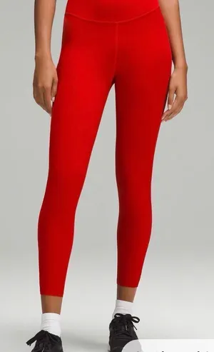 Lululemon Base Pace High-Rise 25” Leggings - Red - 16 thumbnail 1