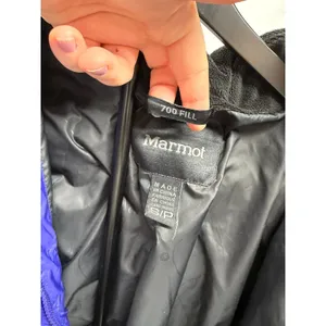 Marmot‎ Women's Helsinki Down 700 Fill Puffer Winter Ski Snow Coat Purple Small thumbnail 8
