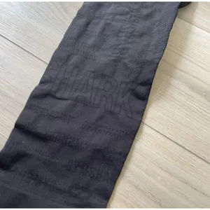 Gymshark Black Seamless Leggings Workout Athleisure Logo‎ Waistband small thumbnail 2