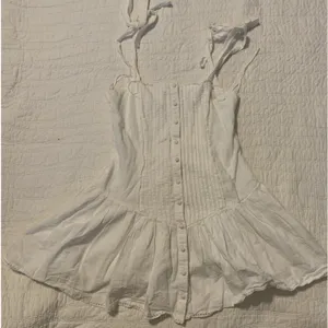 Zara Oyster White Strappy Pleated Smocked Cotton Blend Short Dress Size S thumbnail 4