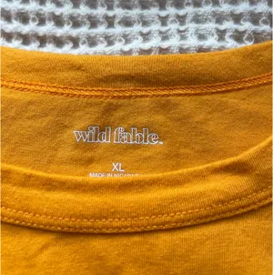 wild fable orange baby tee thumbnail 2