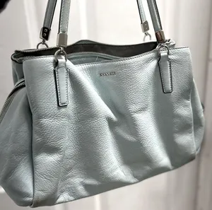 Coach. Baby Blue Satchel. thumbnail 1