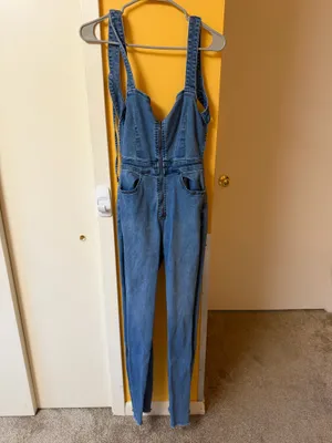 We The Free Denim Jumpsuit  thumbnail 4