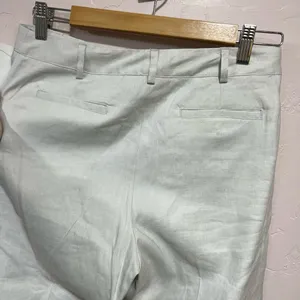 Lauren Ralph Lauren Womens Cream Linen Pants Size 6 thumbnail 7