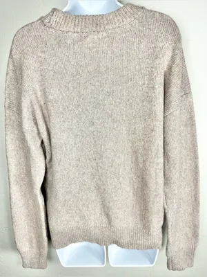 Maurices Cozier Than Cashmere Snowflake Crewneck Sweater Size Medium thumbnail 4