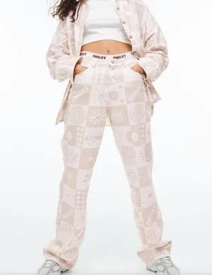 H&M Patterned Twill Pants thumbnail 1