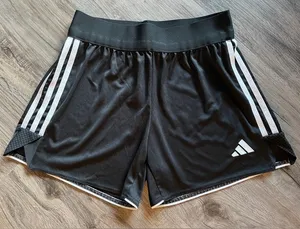 Adidas Black High Rise Shorts thumbnail 1