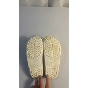 Crocs‎ Iconic Bayaband Slides Sandals White Navy Unisex M4/W6 Water Outdoor Shoe thumbnail 3