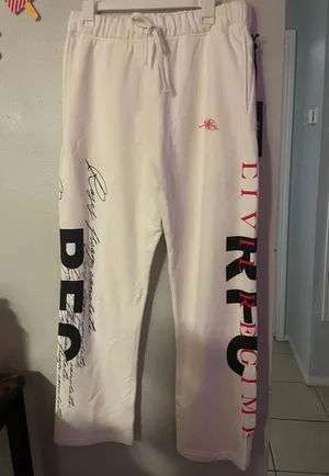 Civil Regime sweatpants White Size M thumbnail 1