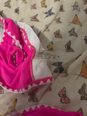 Shein Pink High-Waisted Bikini Set thumbnail 4