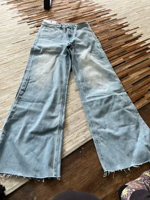 Bayeas wide leg jeans Blue Size 28 thumbnail 1