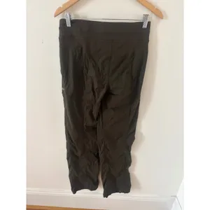 Lululemon Dance Studio Mid-Rise Crop Dark Olive Green Joggers Size 6 LW5CFWR thumbnail 2