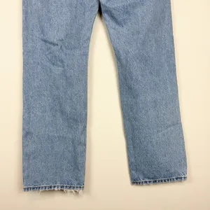 Levi’s Premium 501 Straight Leg Rigid Denim 100% Cotton Distressed Jeans Size 27 thumbnail 7