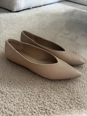 Open Edit Kyler Pointed Toe Flat Tan Size 9.5 thumbnail 4