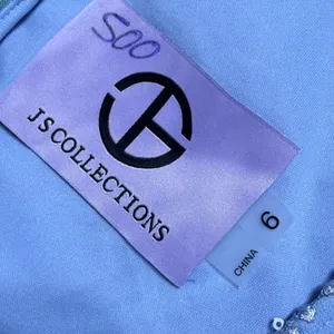 JS‎ Collections Womens Light Blue Silver Sequin Leaf Sheath Dress Size 6 8617397 thumbnail 6