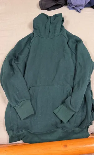 Hoodie Green Size M thumbnail 1