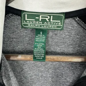 Lauren Ralph Lauren‎ LRL Active Zip Up Jacket Womens Small Preppy Y2K Athleisure thumbnail 2