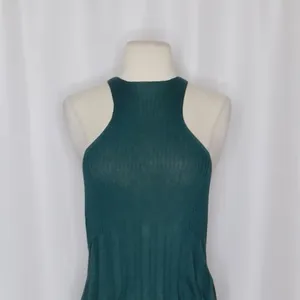 FREE PEOPLE Intimately Switch It Up‎ Tank Cami Green Balsam Ribbed Knit Large thumbnail 3
