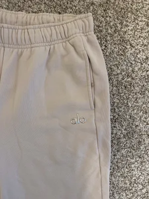 Alo Yoga light tan sweatpant joggers (size small) thumbnail 2