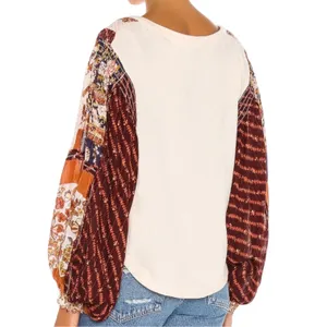 Free People Light Magic Long Sleeve Henley Tee Top Shirt XS thumbnail 3