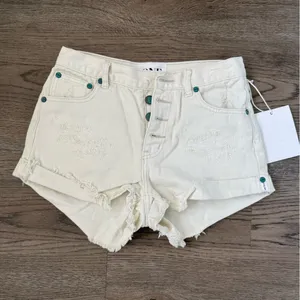 One Teaspoon‎ Hawks High Rise Twisted Cuff Hem Distressed Shorts - Size 26 - NWT thumbnail 13