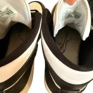 Nike Air Jordan 1 Mid White/Black Panda Black White DV0991-101 Size US 9.5 Women thumbnail 4