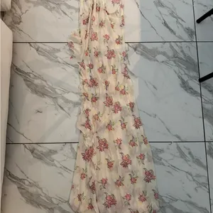 Free People Cream Sleeveless V-Neck Maxi Sundress thumbnail 9