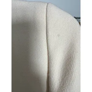 J.Crew Ivory Cream Wool Coat Size 0 thumbnail 8