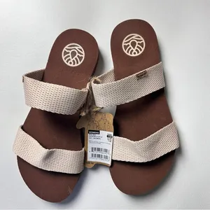 Freewaters Women’s Double Strap Supreem La Jolla Oatmeal Sandal Sz 9 thumbnail 10