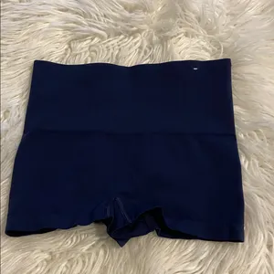 SPANX Navy High-Waist Bike Shorts size M BNWOT (O9) thumbnail 8