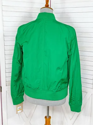 Levi’s Melanie Lightweight Bomber Flight Jacket Green Small Streetwear Blokecore thumbnail 5
