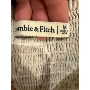 Abercrombie & Fitch Ditsy Floral Lined Puff Balloon Sleeve Crop Top - Size M thumbnail 4